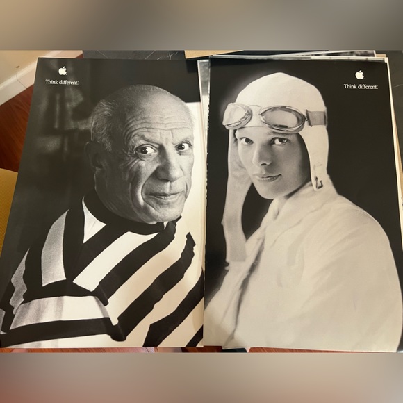 FULL SET of 1998 Apple “Think Different” Posters with original box and paperwork - Picture 9 of 10
